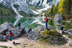 Autumn beauty of Dolomites