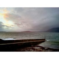 Harbor in storm – from Instagram