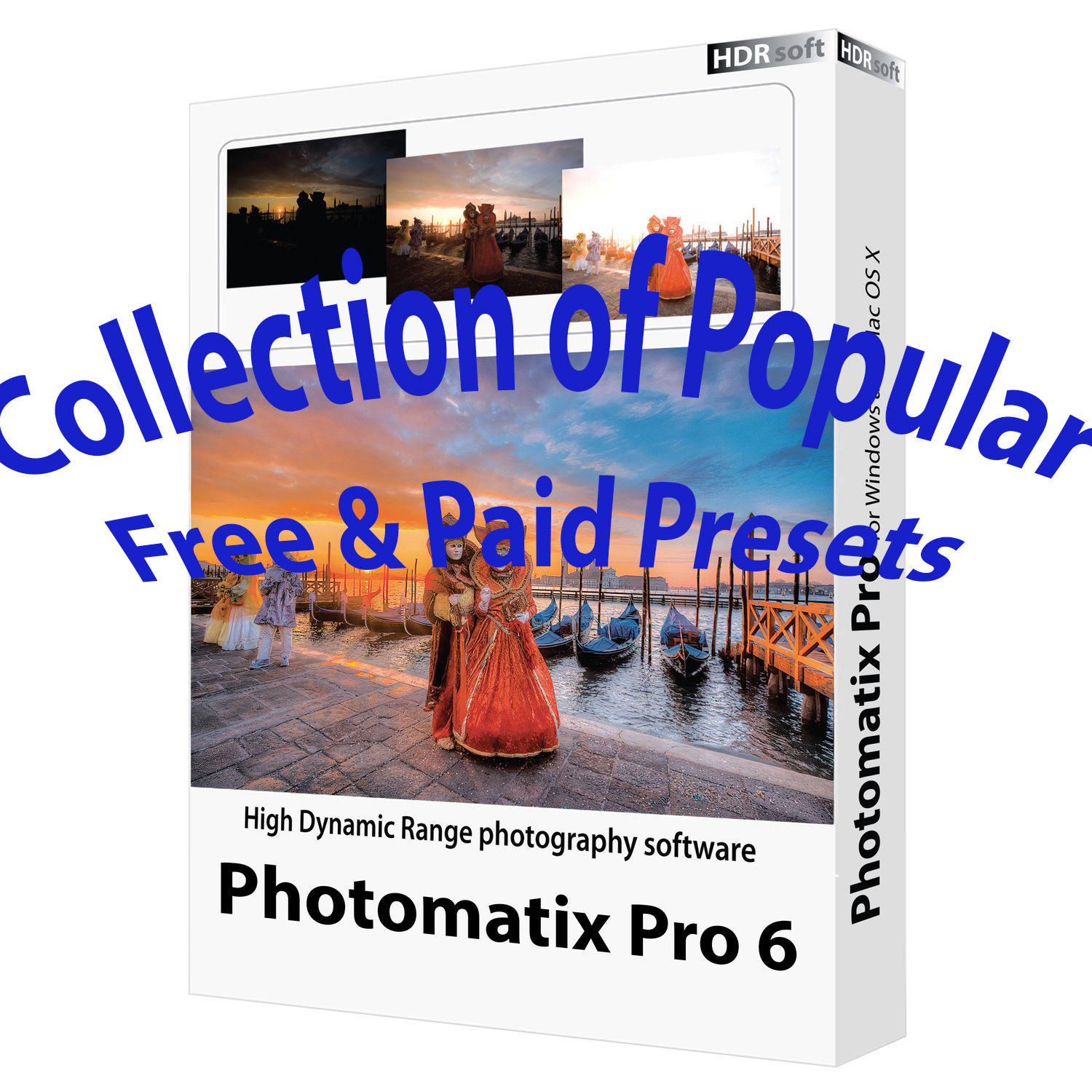 Collection of popular Photomatix presets