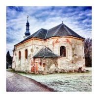 Church under winter sky – from Instagram